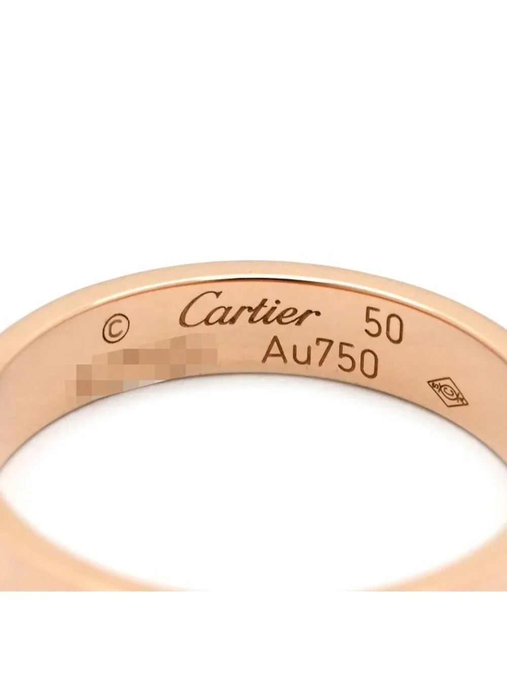 Cartier Ring Mini Love Pink Gold 50 Small